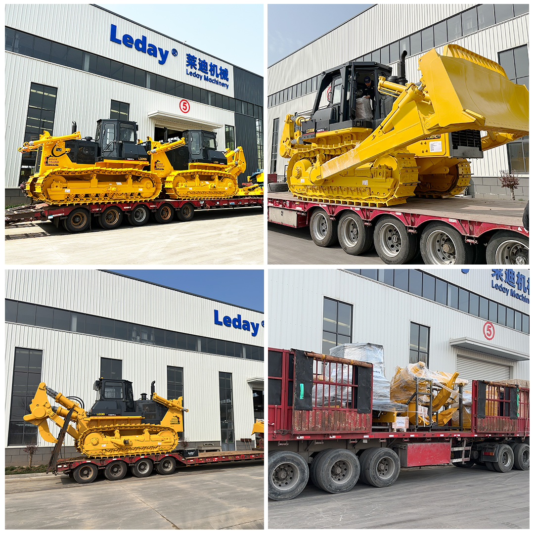 Компания Leday Machinery в городе Шаньдуне в апреле отгрузила новые бульдозеры, продемонстрировав силу бренда благодаря надежным поставкам.